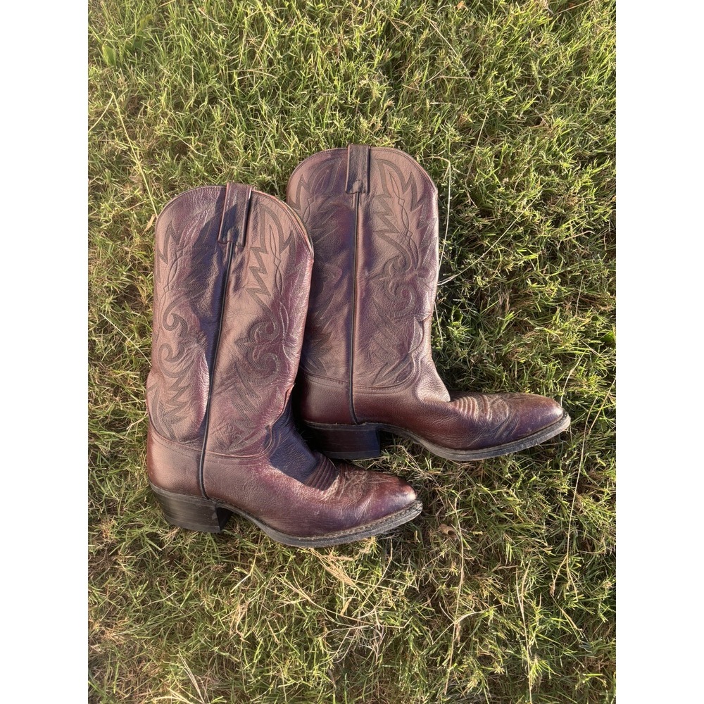Dan Post Boots Men's Milwaukee Western Cowboy Brown Size 9‎ EW